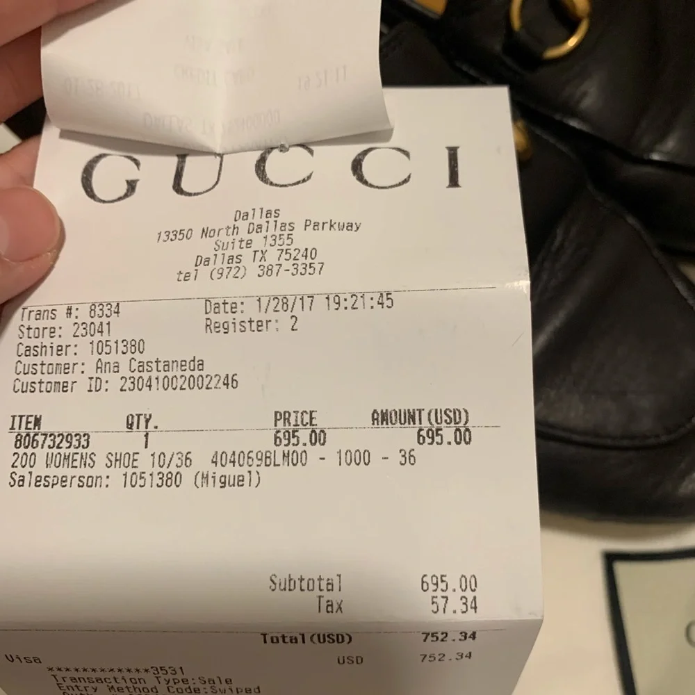 Gucci Loafers with Box & travel bags - Picture 10 of 11